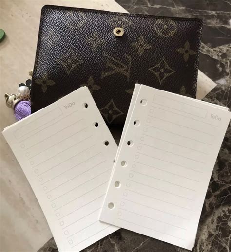 louis vuitton small ring agenda refill|lv agenda pm refill size.